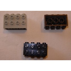 LEGO 2434 Brick 2 x 4 x 2 with Studs on Sides
