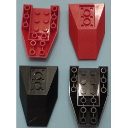 LEGO 4856a Wedge Sloped Inverted 6 x 4 with 2 Stud Connections