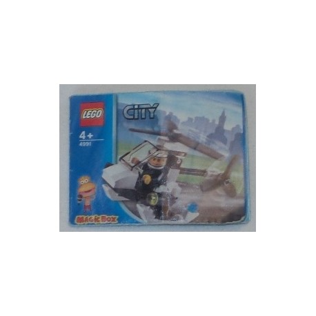 LEGO 4991 Instructions (notice) Police Helicopter polybag (2007)