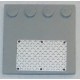 LEGO 6179 Tile 4 x 4 with Studs on Edges (with sticker) n°1