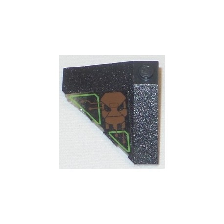 LEGO 43708 Slope Brick 18 4 x 4 Corner (with sticker)