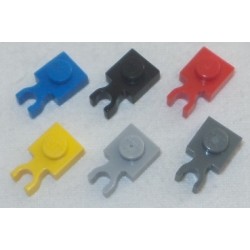 LEGO 4085b Plate 1 x 1 with Clip Vertical - Type 2 (Thin U Clip)