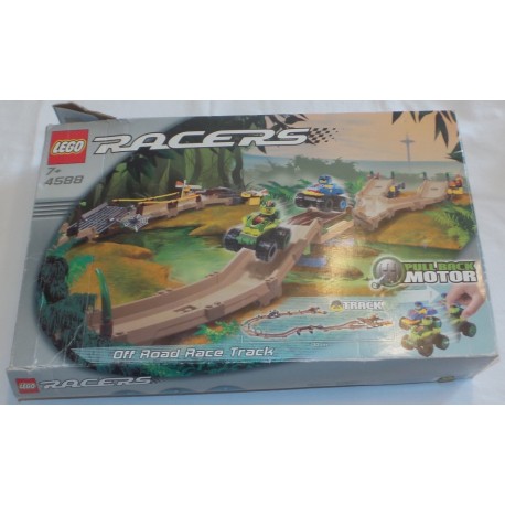 LEGO Box (Boite) 4588 racers off road race Track