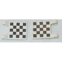 LEGO 2335p03 Flag 2 x 2 with Chequered Pattern