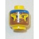 LEGO 3626bpah Minifig Head with Rock Raiders Bandit Pattern