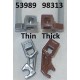 LEGO 53989 Minifig Mechanical Arm with Clip and Rod Hole