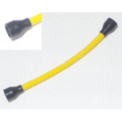 LEGO 73590c03b Hose Flexible 8.5L with Tabless Ends Black (Ends different color than Tube, ends not removable)