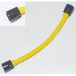 LEGO 73590c02b Hose Flexible 8.5L with Tabs (With black end)