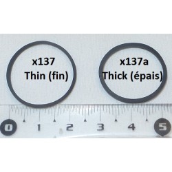 LEGO x137 Rubber Band Square Thin (Diam 24mm)