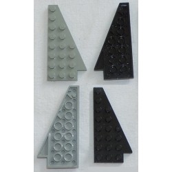 LEGO 3934a Wing 4 x 8 Right without underside stud notch