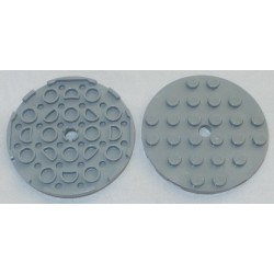 LEGO 11213 Plate 6 x 6 Round with hole