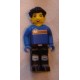 LEGO x273c02 Creator Figure Max with Orange Stripe with White M and Black Legs