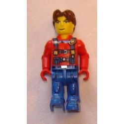 LEGO x272cx30 Creator Figure Jack Stone with Blue Legs and Harness