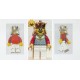 LEGO cas205 Chess King, Red Plastic Cape