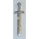 LEGO 71014 Minifig Accessory Sword Greatsword (Chrome silver)