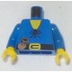 LEGO 973p46c02 Minifig Torso with Forestman and Purse Pattern (blue arms)