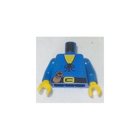 LEGO 973p46c02 Minifig Torso with Forestman and Purse Pattern (blue arms)