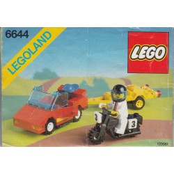 LEGO 6644 Instructions (notice) Road Rebel (1990)