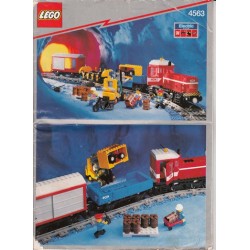 LEGO 4563 Instructions (notice) Load N' Haul Railroad (1991)