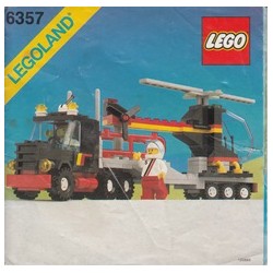 LEGO 6357 Instructions (notice) Stunt 'Copter N' Truck (1988)