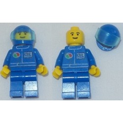 LEGO oct023 Octan - Blue Oil , Blue Legs, Blue Helmet, Trans-Light Blue Visor