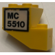 LEGO 3660 Slope Brick 45 2 x 2 Inverted (with sticker)