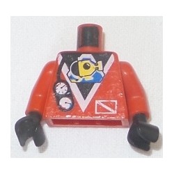 LEGO 973px51c01 Minifig Torso with Submarine and Gauges Pattern