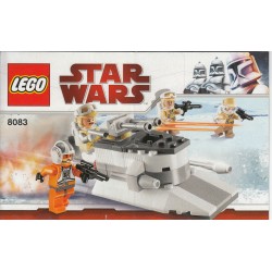 LEGO 8083 instructions (notice)  Rebel Trooper Battle Pack (2010)