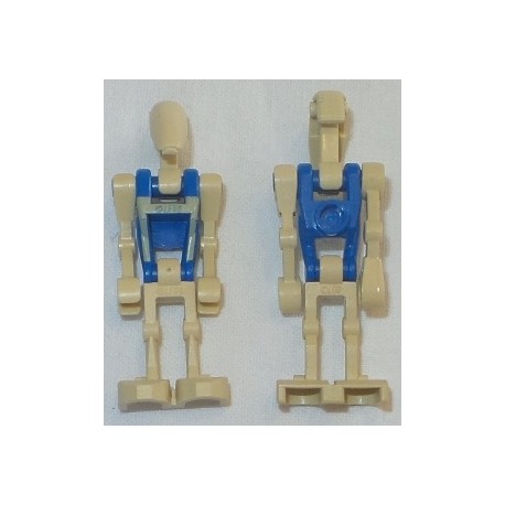 LEGO sw0300 Battle Droid Pilot with Blue Torso with Tan Insignia 2011-2015