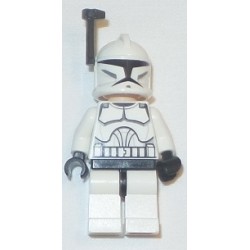 LEGO sw0200a Clone Trooper Clone Wars with Black Helmet Antenna / Rangefinder