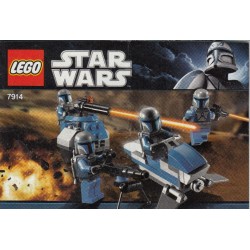 LEGO 7914 instructions (notice)  Mandalorian Battle Pack (2011)