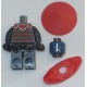 LEGO njo077 Stone Army Swordsman, Blue Face (2013)