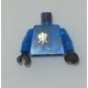 LEGO 973bd0830c01 Torso Robe, Brown Rope, Gold Medallion and Dark Blue Undershirt Print, Blue Arms, Black Hands