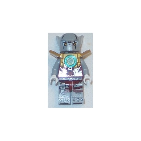 LEGO loc052 Worriz - Pearl Gold Armor (Legends of Chima, 2014)