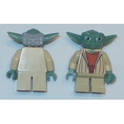 LEGO sw0219 Yoda (Clone Wars, Gray Hair) (2009-2011)