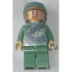 LEGO sw0507 Endor Rebel Trooper (Sand Green, 2013)
