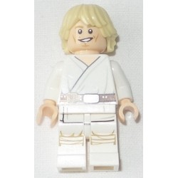 LEGO sw0551 Luke Skywalker (Tatooine, White Legs, Detailed Face Print, 2014)
