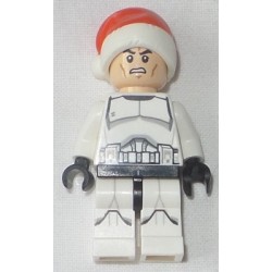 LEGO sw0596 Clone Trooper with Santa Hat (2014)