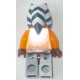 LEGO sw0192 Ahsoka Tano (Padawan) - Tube Top and Belt (2008-2010)