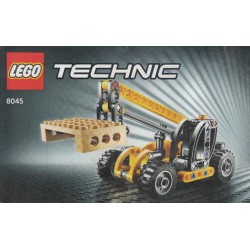 LEGO 8045 instructions (notice) Technic Mini Telehandler (2010)