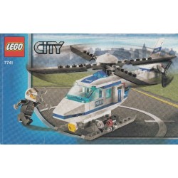 LEGO 7741 Instructions (notice) Police Helicopter (2008)