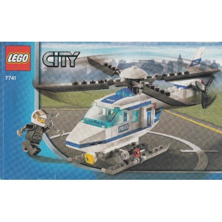 LEGO 7741 Instructions (notice) Police Helicopter (2008)