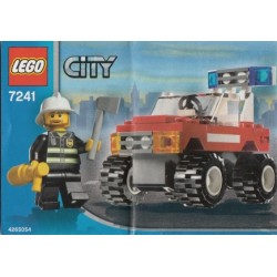 LEGO 7241 Instructions (notice) Fire Chiefs Car (2005)