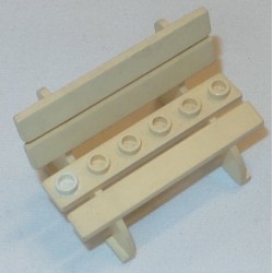 LEGO 2041 Fabuland Bench Seat (jauni)