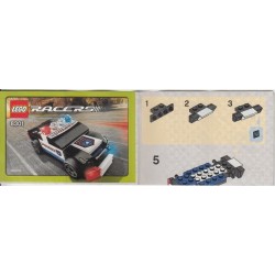 LEGO 8301 Instructions (notice) Racers 2011