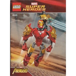 LEGO 4529 Instructions (notice) Iron Man (2012)