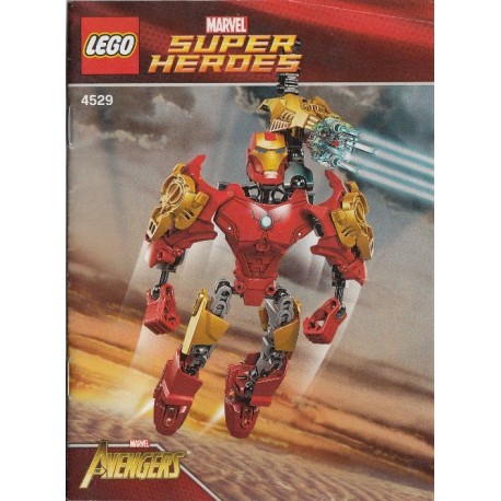 LEGO 4529 Instructions (notice) Iron Man (2012)