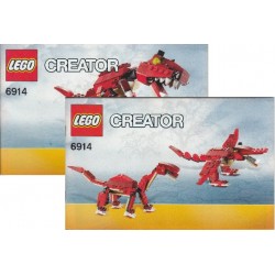 LEGO 6914 Instructions (notice) Creator Prehistoric Hunters (2012)