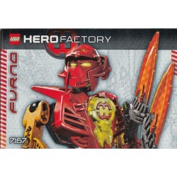 LEGO 7167 Instructions (notice) Hero Factory - William Furno (2010)