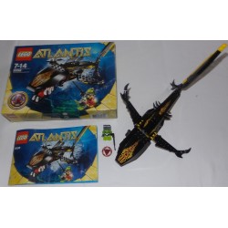 LEGO Atlantis 8058 Guardian of the deep (2010, Complet)